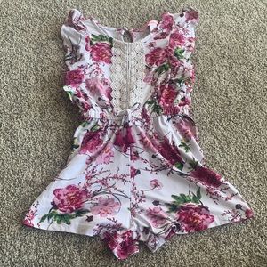 Floral romper